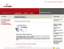 Tablet Screenshot of premium-shop.cz